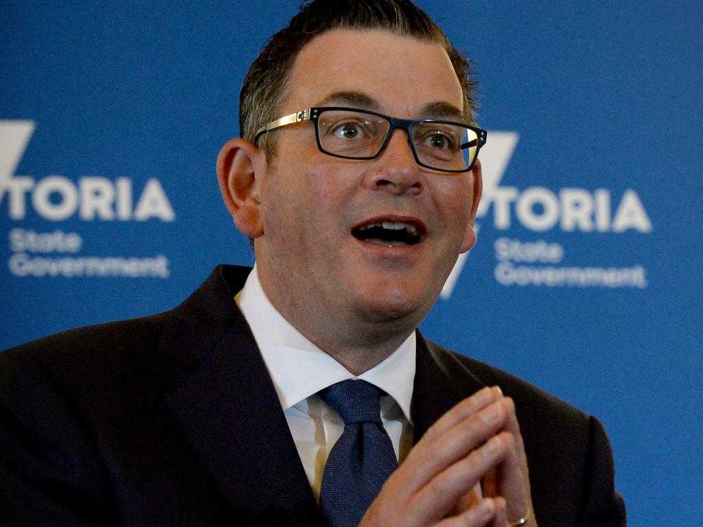 Daniel Andrews spoke out about separate violent threats made against him. Picture: NCA NewsWire / Andrew Henshaw