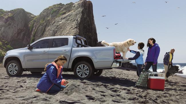 X-Class: Nissan Navara underpinnings are beefed up — and bodywork is unique.