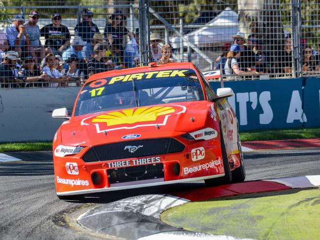 Scott McLaughlin, winner of race 2 at the Adelaide 500 Supercar event, Sunday, February 23, 2020. (Photo: Brenton Edwards)