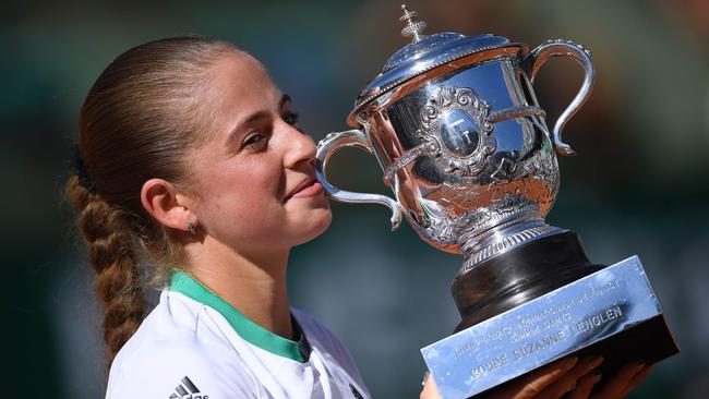 Jelena Ostapenko pulled off a stunning title win at Roland Garros this year.