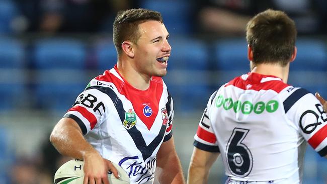 Sean O'Sullivan scored on his debut for the Roosters earlier this year. Picture: Chris Hyde/Getty Images