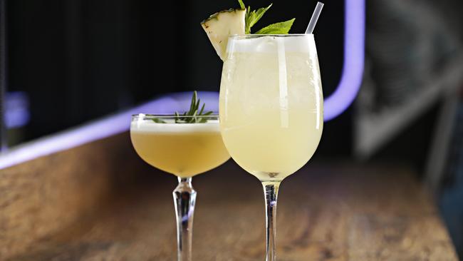 Pickled Bear Sour Pear and Pineapple Gin Fizz. Picture: Adam Yip