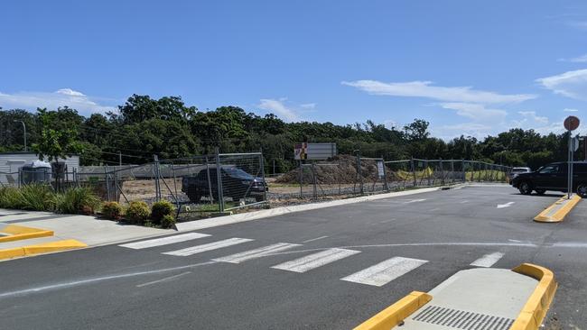 Earthworks have begun on the future Hungry Jack's and Guzman y Gomez restaurants at Rochedale Village Shopping Centre, which will be located in the southwest corner of the site, fronting Miles Platting Rd. Picture: Alex Treacy