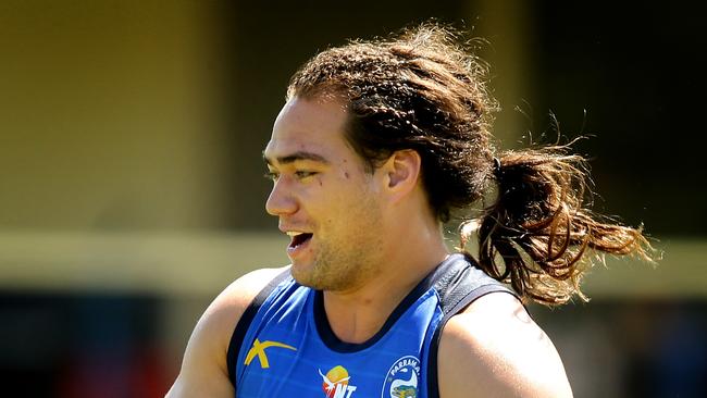 Parramatta Eels have yet to offer forward Tepai Moeroa a new deal. Picture Gregg Porteous