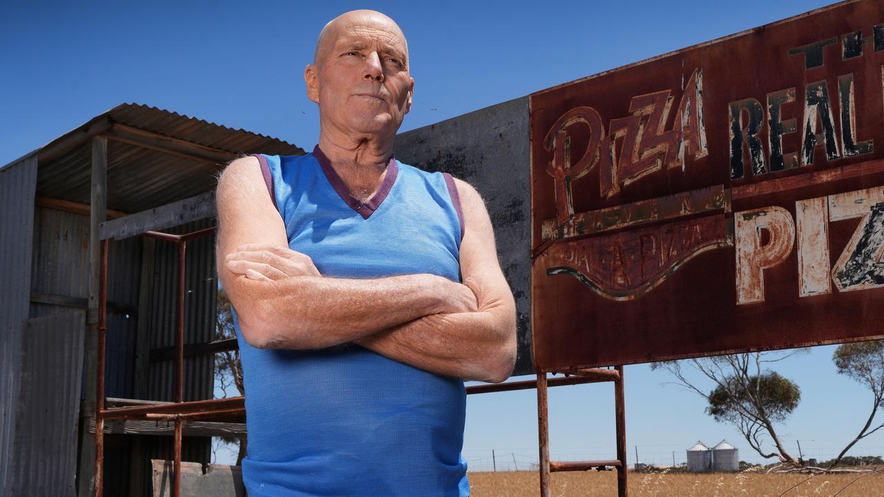 Paech passed away on Sunday aged 63 after a short battle with cancer but not before fulfilling a dying wish of getting along to the local footy and watching his grandchildren play netball. Picture: Dean Martin