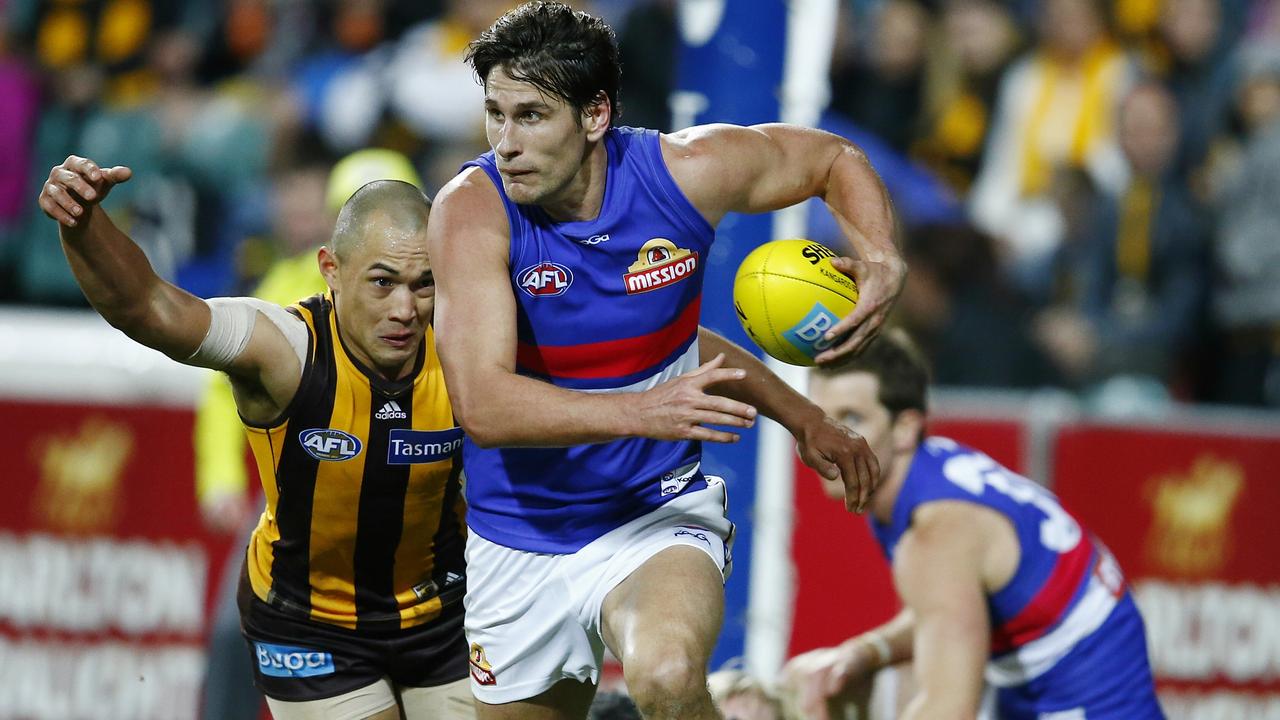 Ryan Griffen left the Bulldogs at the end of 2014. Picture: Michael Klein