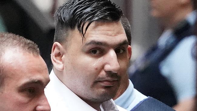 Dimitrious Gargasoulas arrives at the Supreme Court in Melbourne. Picture: AAP