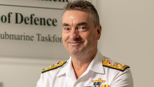 CANBERRA, AUSTRALIA - NewsWire Photos MARCH 8, 2023: , Chief of the Nuclear-Powered Submarine Taskforce, Vice-Admiral Jonathan Mead in Canberra. , Picture: NCA NewsWire / Gary Ramage, , , , , , , , ,  ,