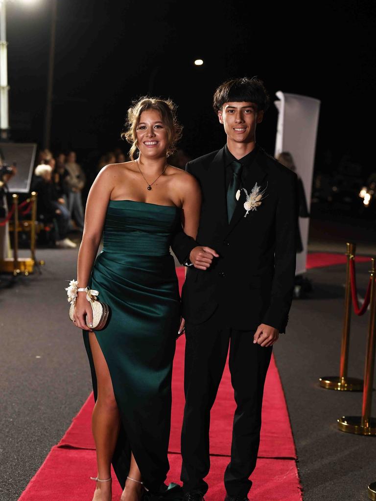 Abbie McKie &amp; Heydon Wilson at Xavier Catholic College year 12 formals. Picture: Patrick Woods.