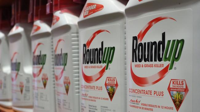 Bottles of Monsanto's Roundup. Picture: AFP