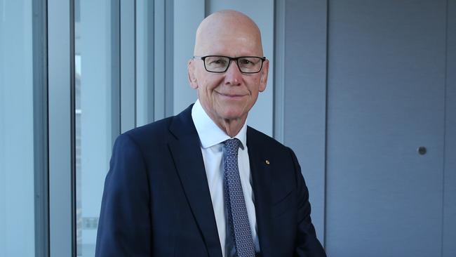 29/09/2023. Geoff Wilson, chairman of Wilson Asset Management and Matt Hauptlead portfolio manager of WAM Leaders fund, photographed in their Sydney office. Britta Campion / The Australian