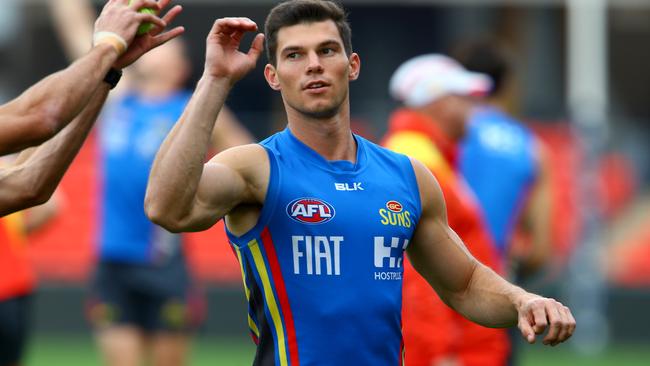 Jaeger O'Meara has battled knee injuries in recent years. Picture: David Clark
