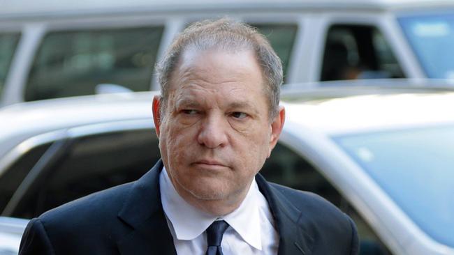 Harvey Weinstein arrives at a New York court. Picture: AP