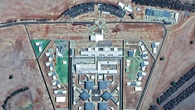 Wellington Correctional Centre is 360 kilometres west of Sydney. Comanchero bikies are held there.