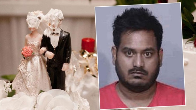 Indian immigrant Balram Tammineni charged over alleged online phishing scam which ruined a couple's wedding. Pictures: Supplied