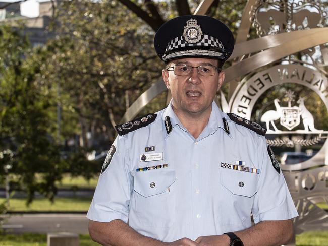AFP Commissioner Reece Kershaw. Picture: Gary Ramage.