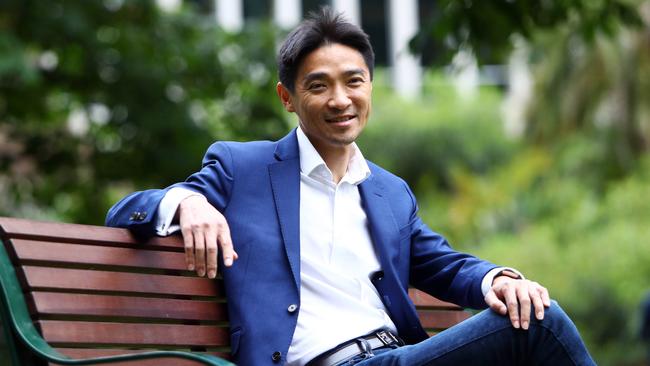 Bubs executive chairman Dennis Lin says the company is diversifying. Picture: Aaron Francis