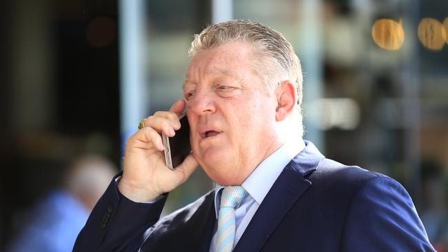 SYDNEY, AUSTRALIA - MAY 18: Former Penrith Panthers General Manager of Football Phil Gould in the mounting yard to watch his horse Jailbreak compete in race 1 during Sydney Racing at Rosehill Gardens on May 18, 2019 in Sydney, Australia. (Photo by Mark Evans/Getty Images)