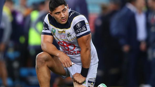 Roar of the crowd: Cowboys Jason Taumalolo lost in emotion of