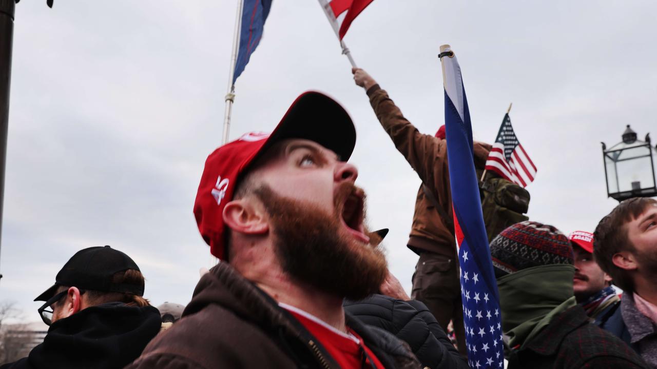 Financial markets have overlooked the chaos caused by the pro-Trump mob in Washington DC. Picture: Spencer Platt/ Getty Images/ AFP. 