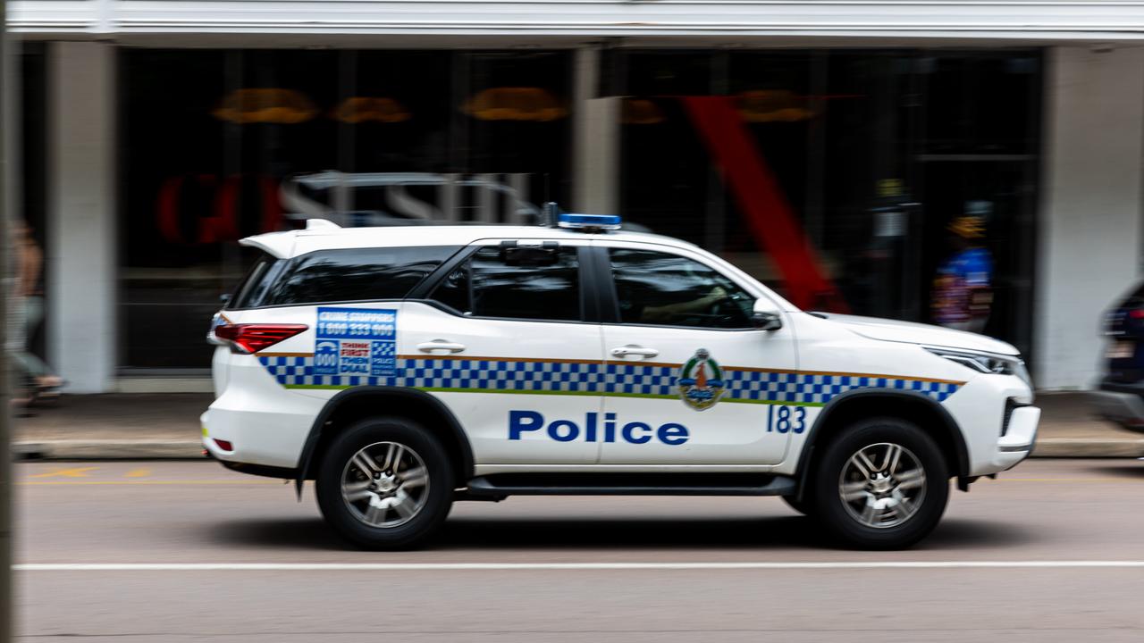 A security officer and man were taken to hospital and a police officer was allegedly assaulted at the location in Nhulunbuy. Picture: Pema Tamang Pakhrin