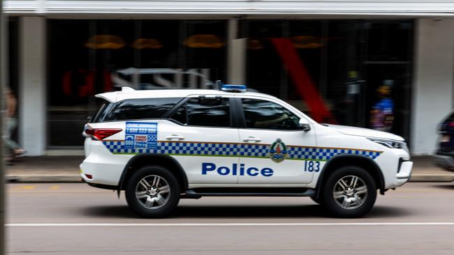 A security officer and man were taken to hospital and a police officer was allegedly assaulted at the location in Nhulunbuy. Picture: Pema Tamang Pakhrin