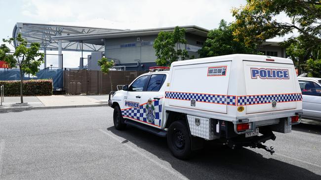 The Cairns International Tennis Centre was broken into twice on early Monday morning, with the burglars stealing a car owned by Tennis Queensland. Picture: Brendan Radke