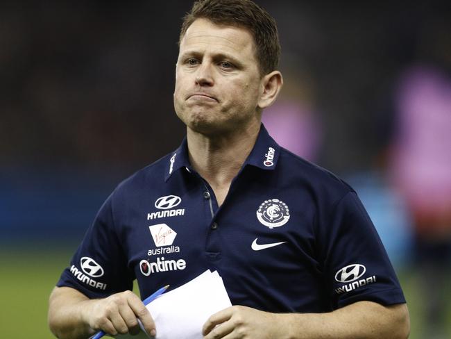 Brendon Bolton is carrying the weight of the success-starved Carlton masses.