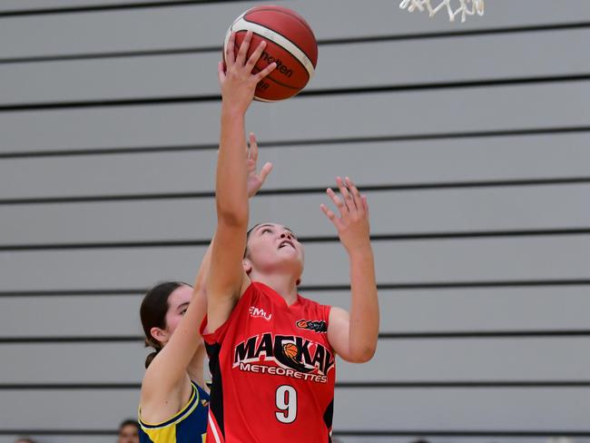 Mackay Meteorettes star Monique Bobongie. Picture: Highflyer Images