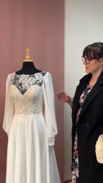 Behind the scenes of wedding dress shopping with Shannon from Adelaide Hills Bridal