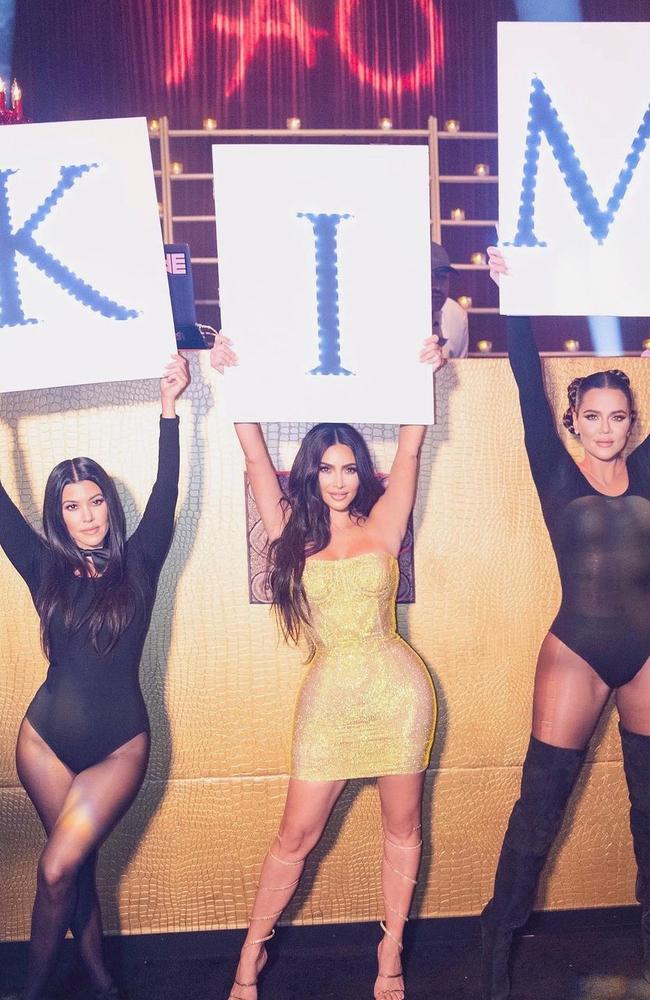 Kim Kardashian's famous family gave her a surprise 40th party.