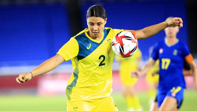 Matildas captain Sam Kerr. Picture: Adam Head