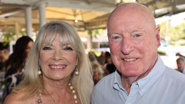 Debbie Miller and Ray Meagher at the Star Studded Lunch at Shuck Restaurant on Tedder Ave for Gold Coast at Large. Picture, Portia Large.