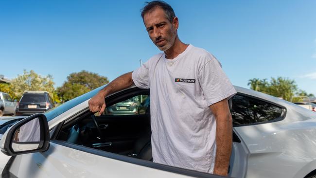 Karama karate teacher Nicholas Karpathios chased a thief through the streets of Karama after he was caught breaking into his car on Tuesday night. Picture: Che Chorley