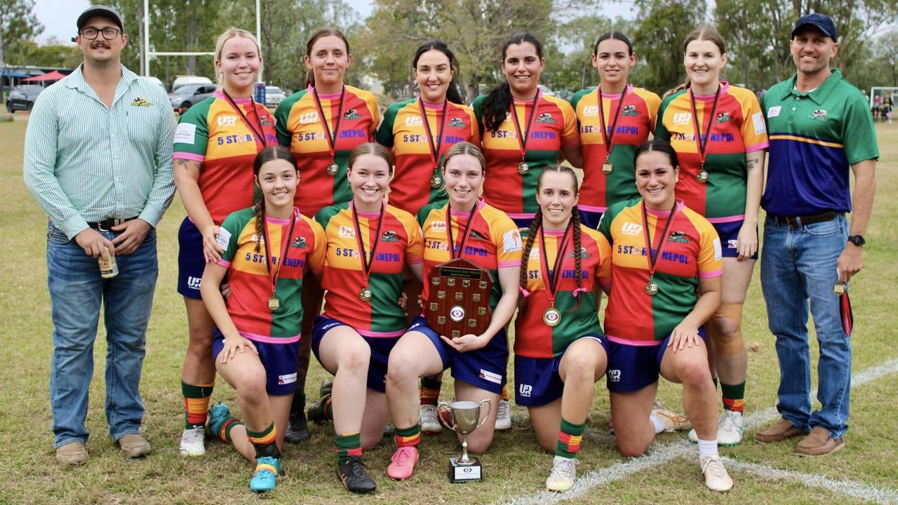 Dawson Valley won the 2024 Rugby Capricornia women's 7s premiership.