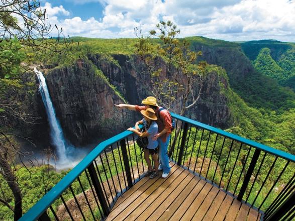 Wallaman Falls in the Hinchinbrook region