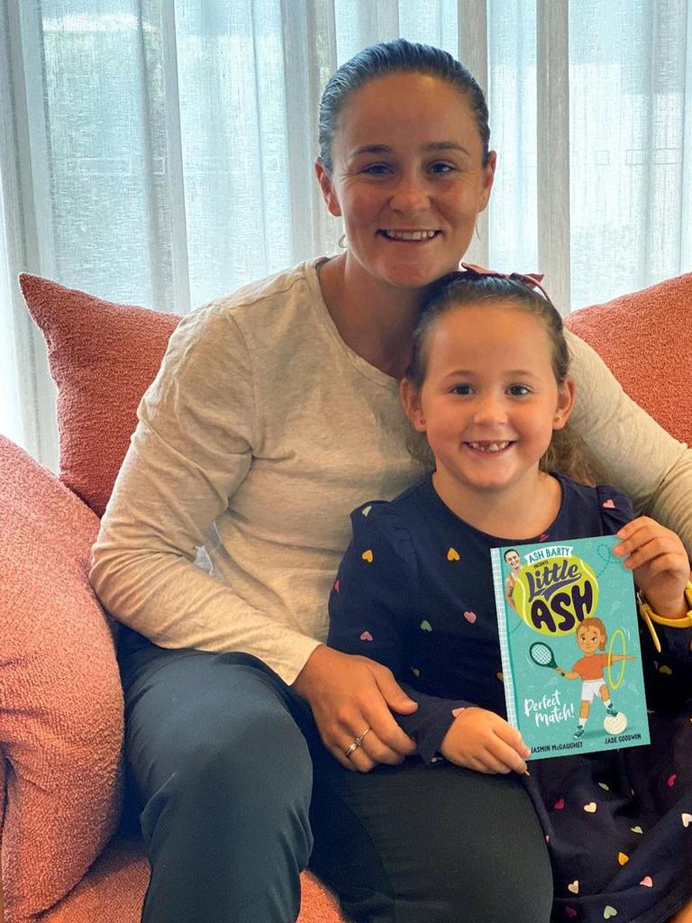 Former world no. 1 Ash Barty has become a best-selling author.