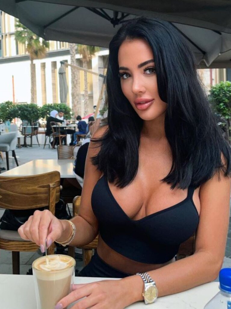 Yazmin Oukhellou says she was punched in the face on a night out.