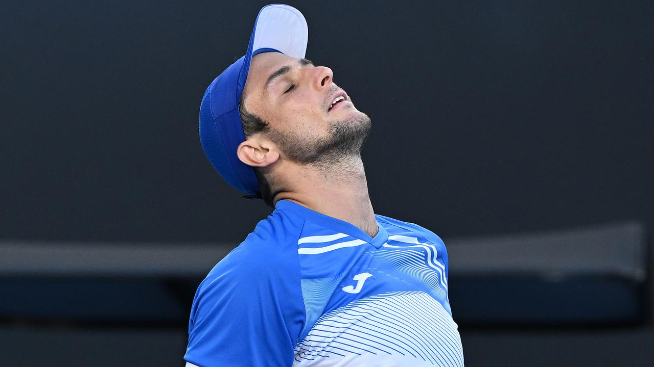 Aleksandar Vukic is out of the Australian Open. Picture: Getty Images