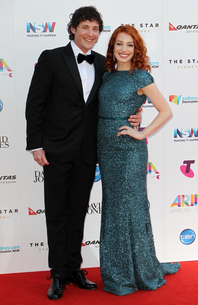 At the 2015 Aria Awards held at The Star in Pyrmont. Picture: Christian Gilles