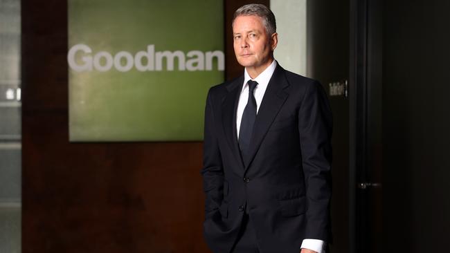 Greg Goodman: CEO of Goodman Group Picture: James Croucher