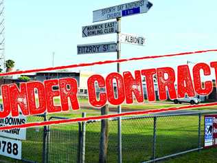 UNDER CONTRACT: The Southern Downs Regional Council has confirmed a prime piece of commercial land on the corner of Albion and Fitzroy Sts is under contract. Picture: Jayden Brown