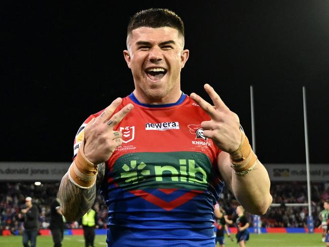 NRL 2023 QF Newcastle Knights v Canberra Raiders - Bradman Best, . Digital image by Grant Trouville Â© NRL Photos