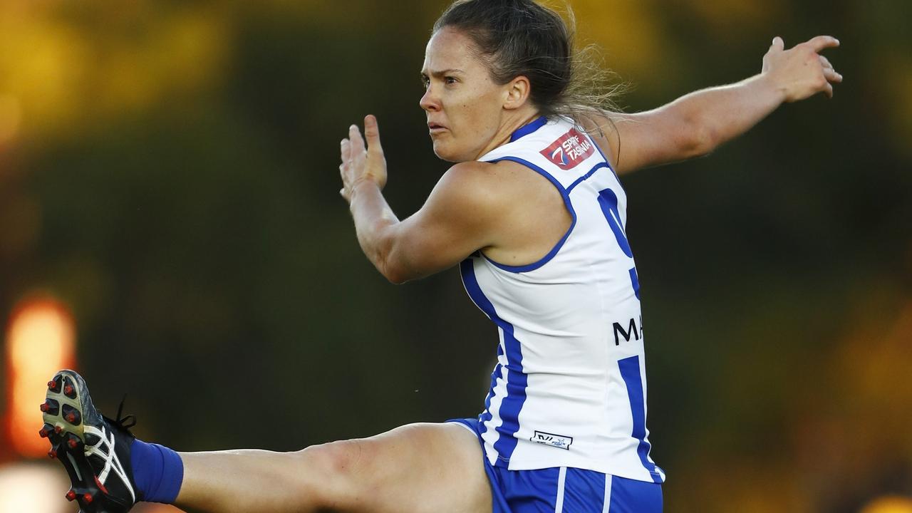 Emma Kearney has been critical of the timing for the AFLW season. Picture: AFL Photos via Getty Images