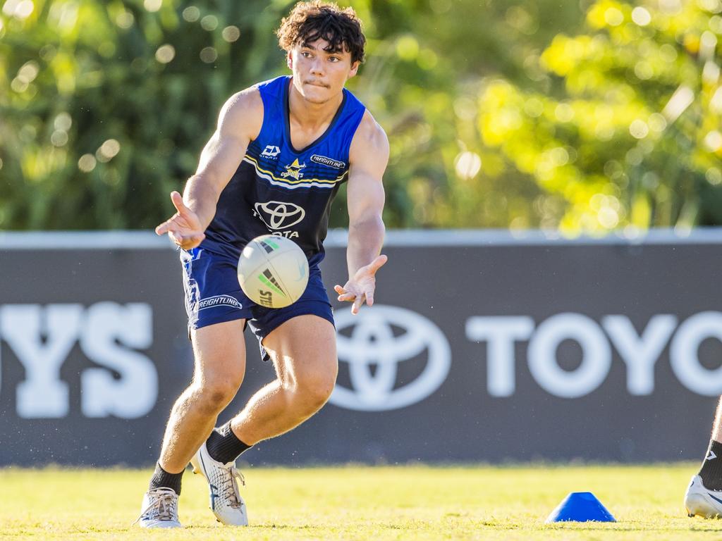 North Queensland Young Guns player Braithan Ketchell during pre-season. Picture: Cowboys Media