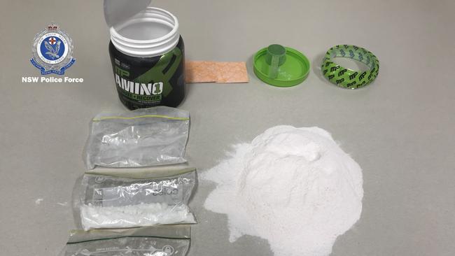 Evidence seized during an operation last year in which five men were charged over alleged drug supply syndicate across Hunter. Picture: NSW Police