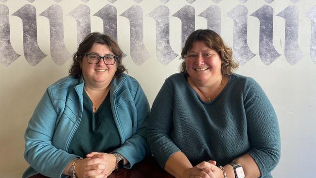 Gina Surth and Leanne Schmitt are launching a paranormal investigative service in Mount Gambier. Picture: Jessica Dempster