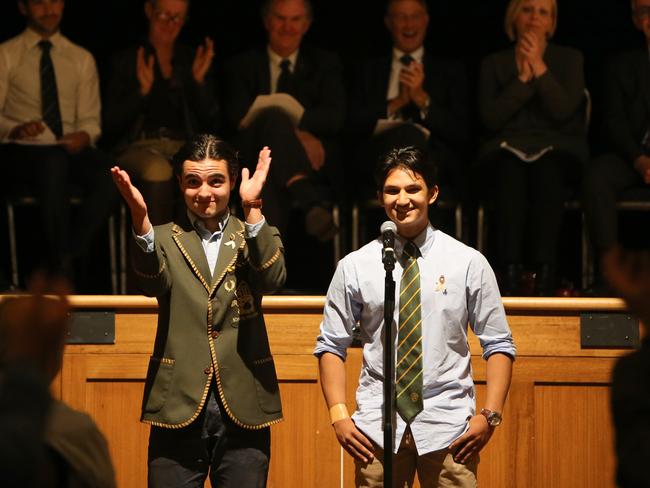 Vice Captains spoke in support of Mr Brown last night. Picture: Stuart McEvoy/The Australian