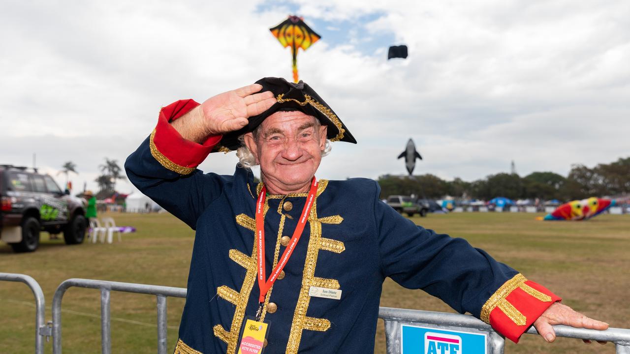 Redcliffe KiteFest 2019. Ian Dinte, of Hervey Bay. Picture: Dominika Lis