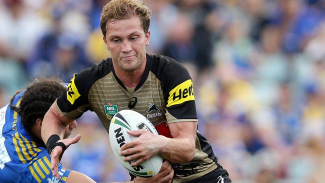 Matt Moylan gave the Panthers an added edge in attack. Picture: Gregg Porteous